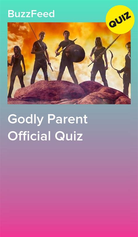 [pjo] The REAL godly parent quiz 